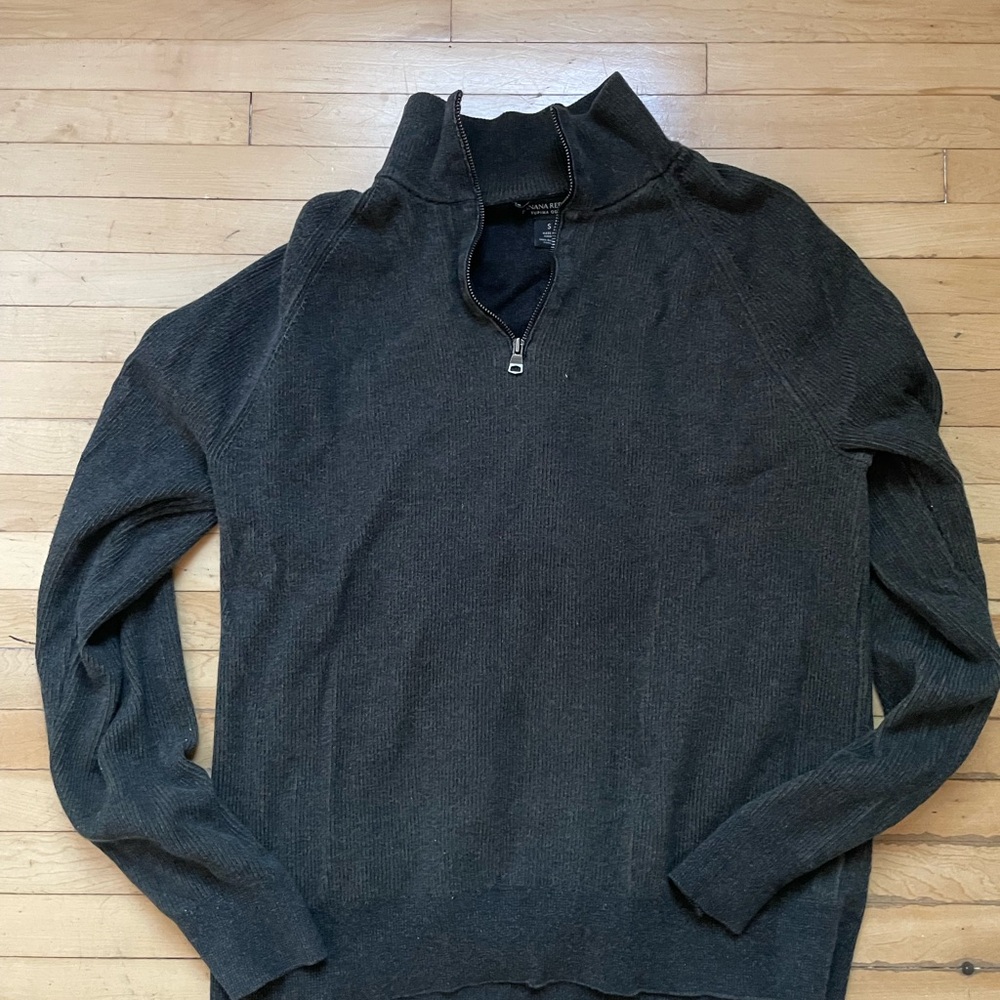 Banana Republic half zip sweater